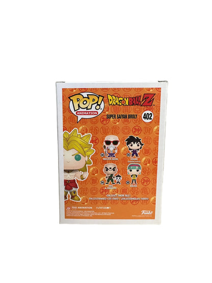 Vic Mignogna Signed Super Saiyan Broly #402 Funko Pop! - Dragon Ball Z - SDCC 2018 Shared Exclusive - Condition 9.5\/10 - JSA Authenticated