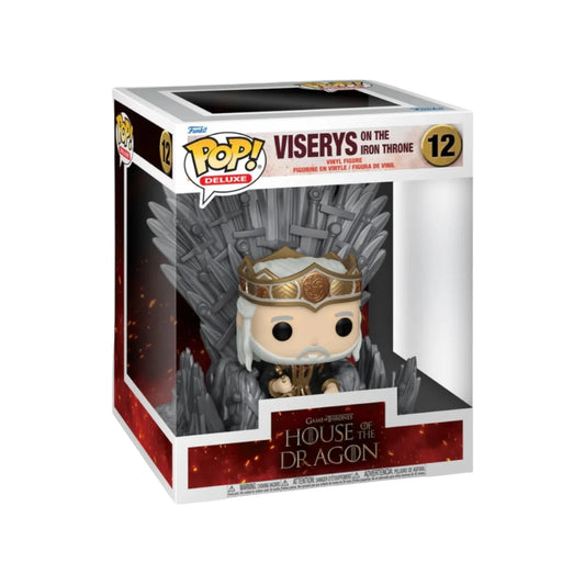 Viserys on the Iron Throne #12 Funko Pop! Deluxe House of The Dragon