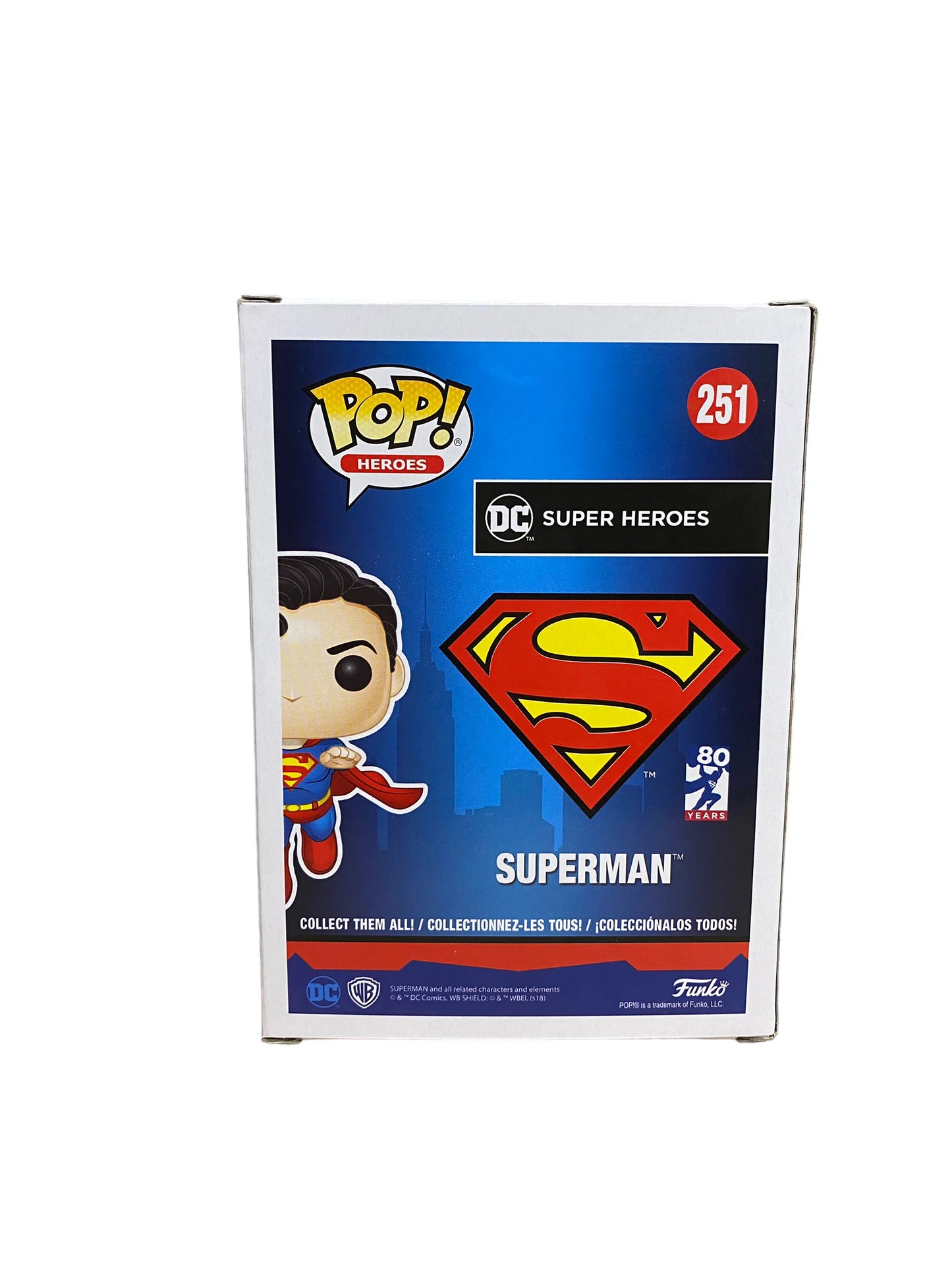 Superman #251 (Flying) Funko Pop! - DC Super Heroes - Speciality Series Exclusive - Condition 8.5\/10
