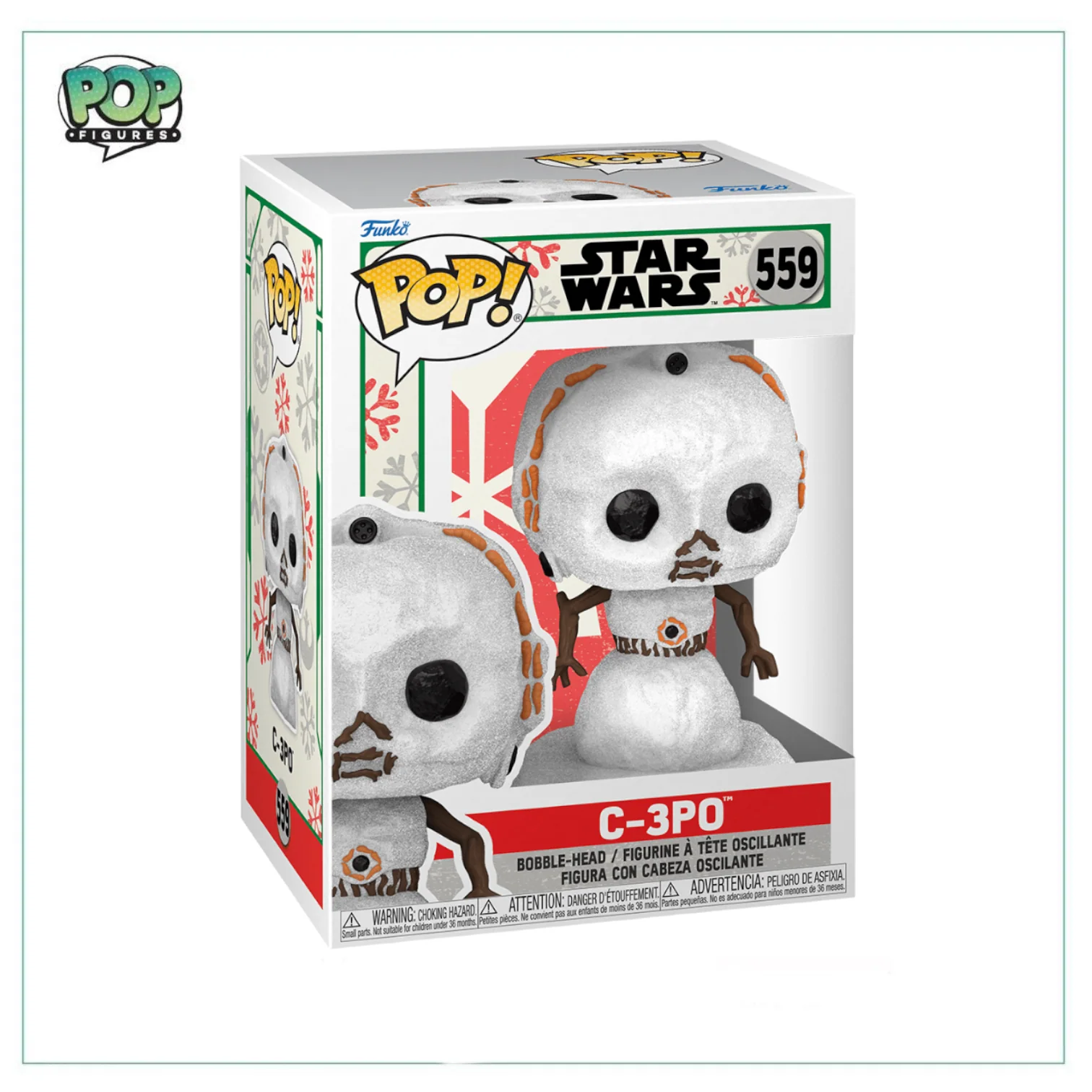 C-3PO #559 Funko Pop! - Star Wars - Snowman Edition