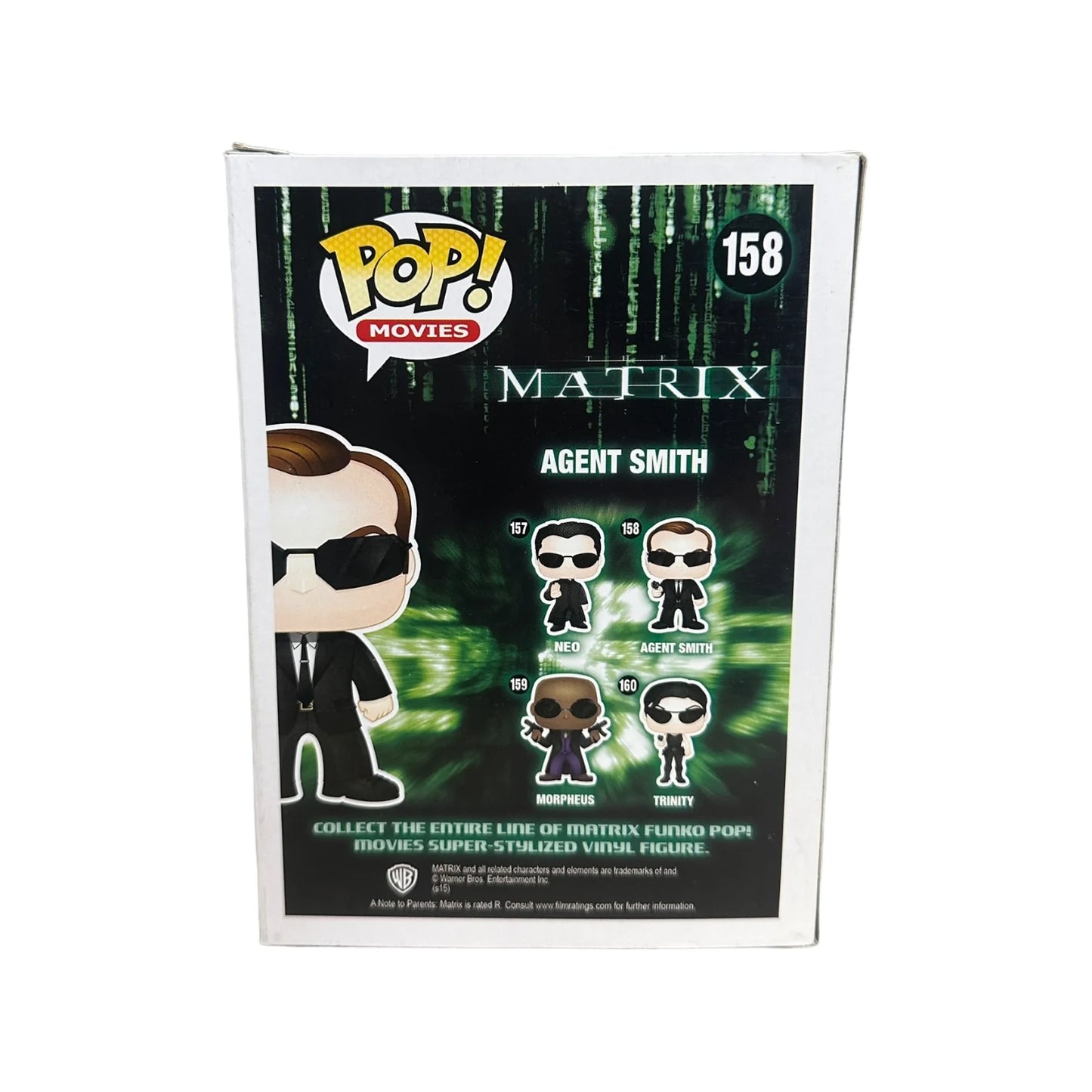 Agent Smith #158 Funko Pop! - The Matrix - 2015 Pop! - Condition 7\\/10