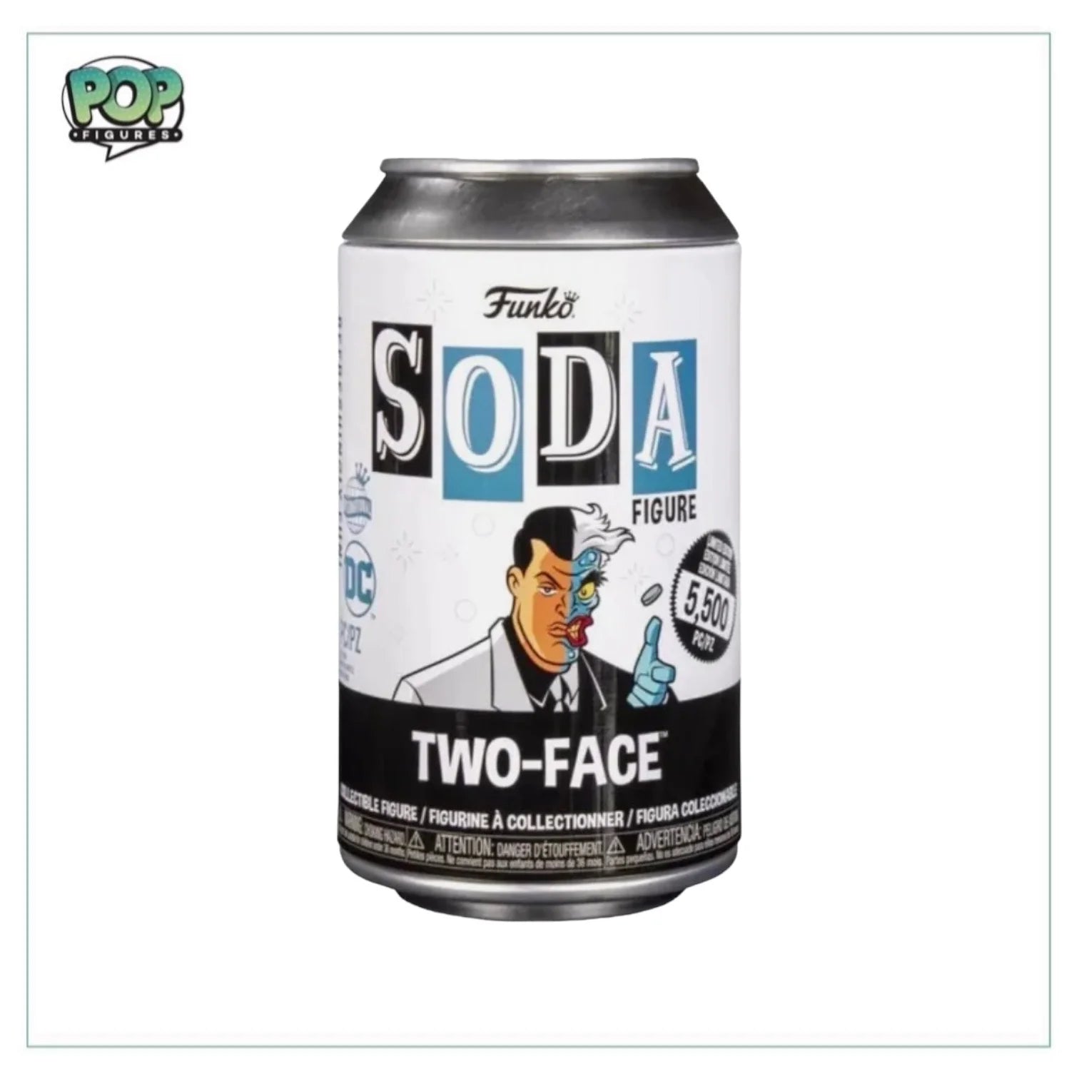 Two-Face Funko Soda Vinyl Figure! - DC: Batman - International LE5500 Pcs - Chance of Chase