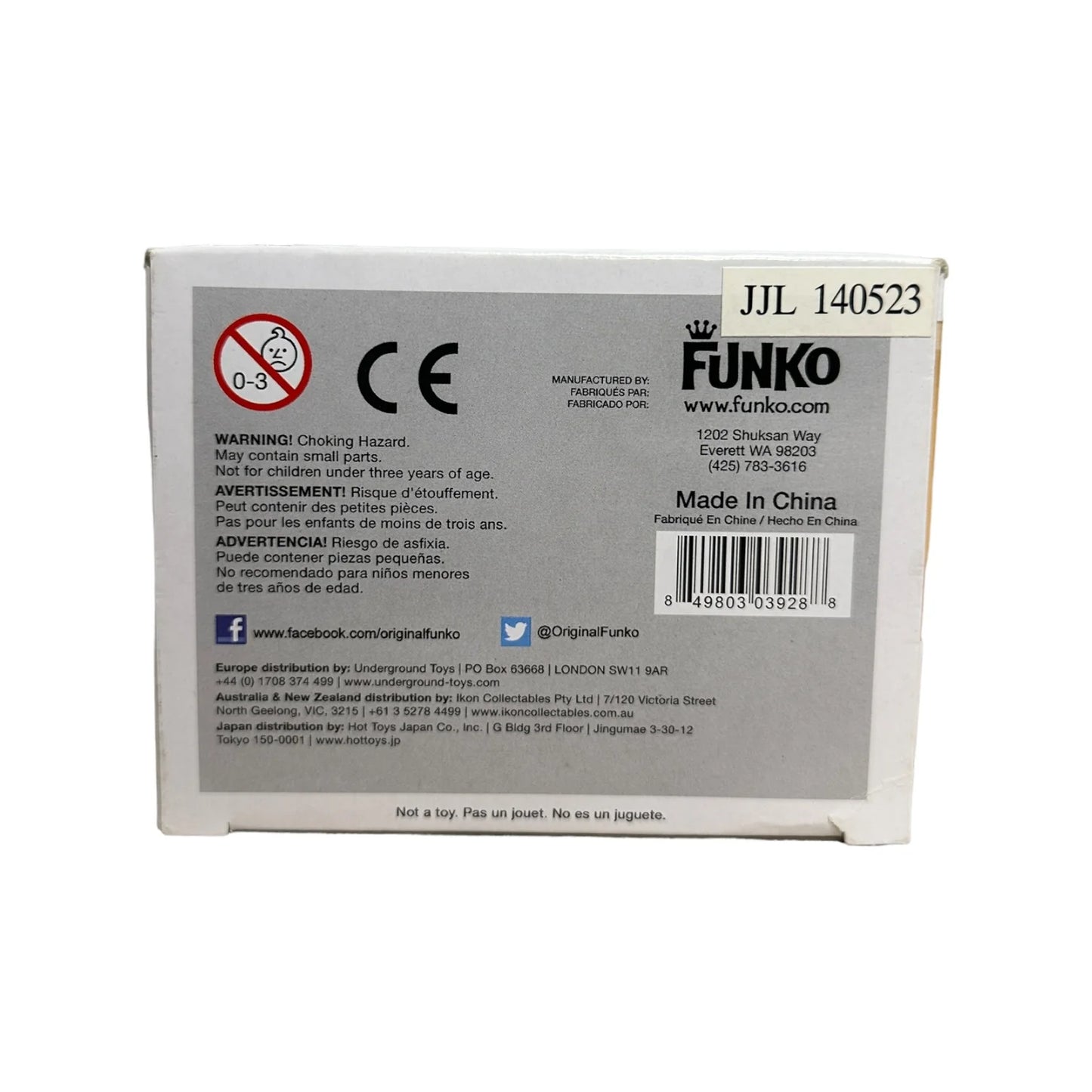 Barney Rubble #02 Funko Pop! - The Flintstones - 2014 Pop! - Condition 7.5\\/10