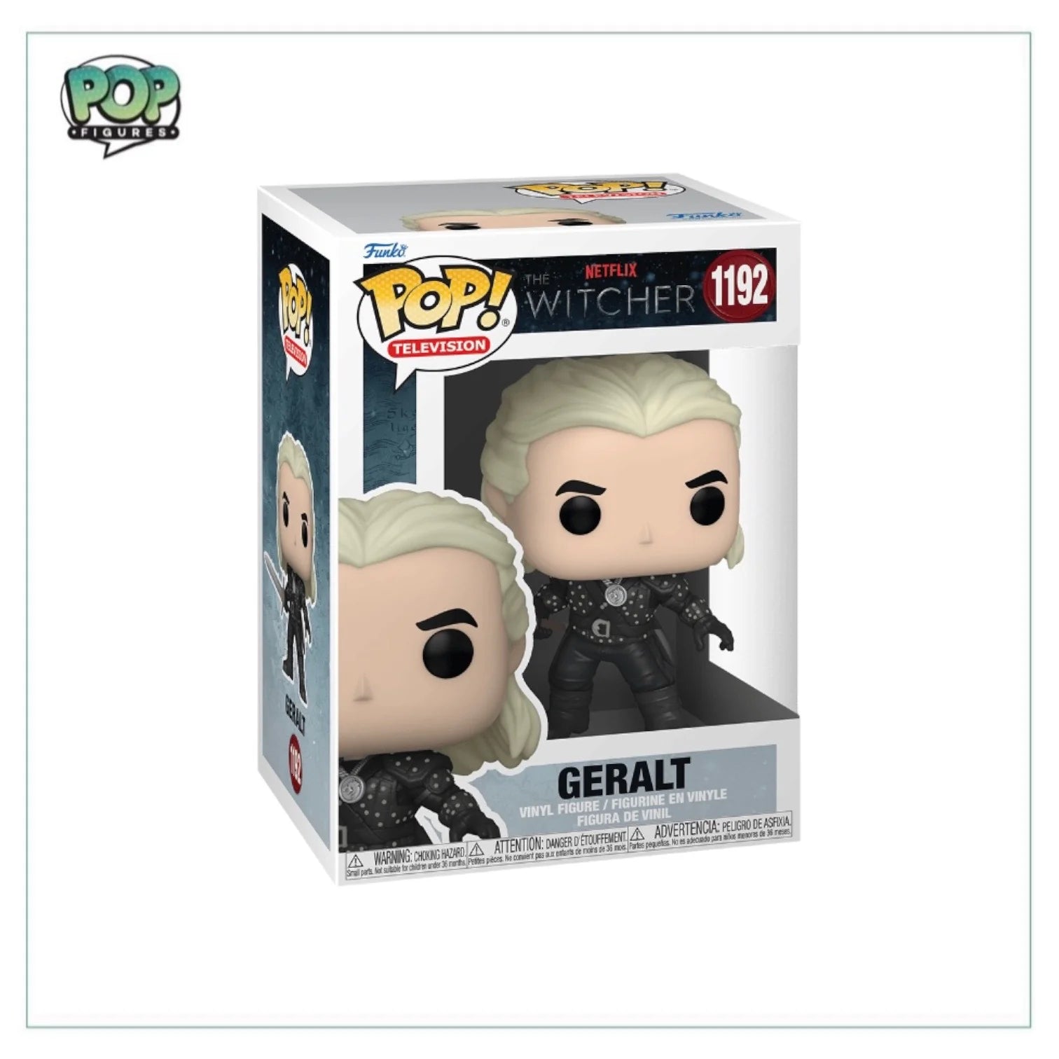 Geralt #1192 Funko Pop! - The Witcher - 2022 Pop!