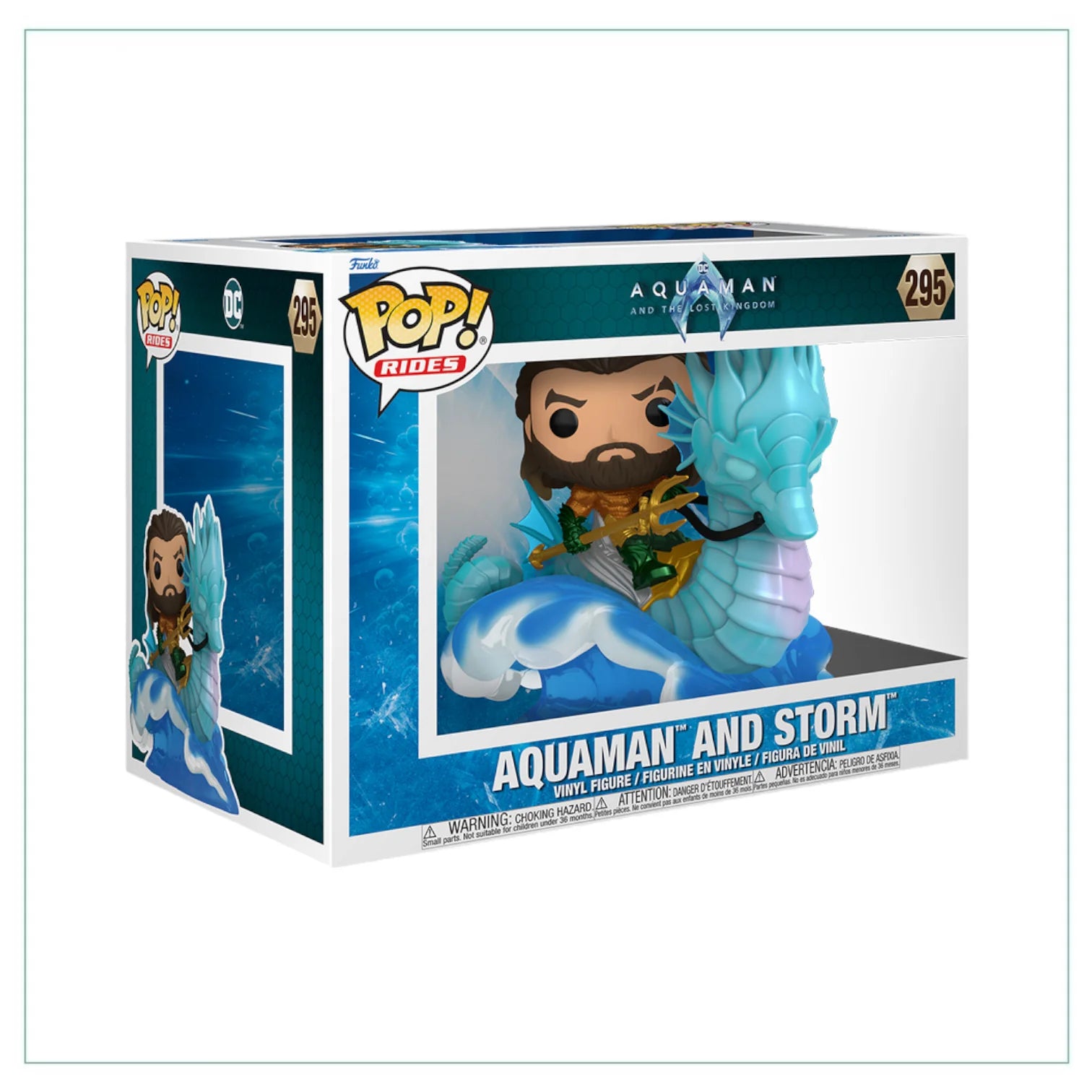 Aquaman and Storm #295 Funko Pop! Rides Aquaman \\u0026 The Lost Kingdom
