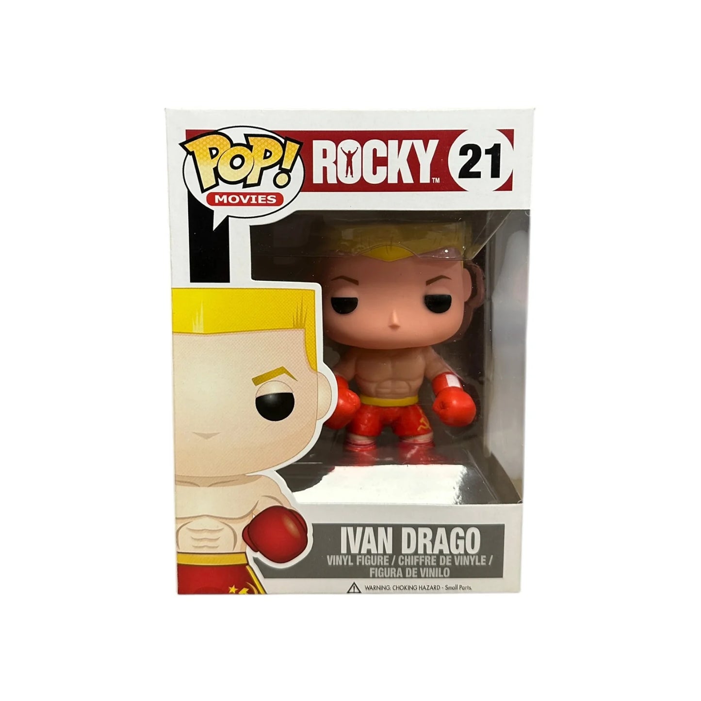 Ivan Drago #21 Funko Pop! - Rocky - 2012 Pop! - Condition 8\/10
