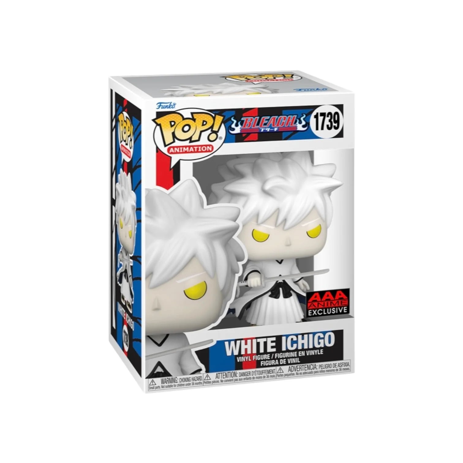 White Ichigo #1739 Funko Pop! - Bleach - AAA Anime Exclusive