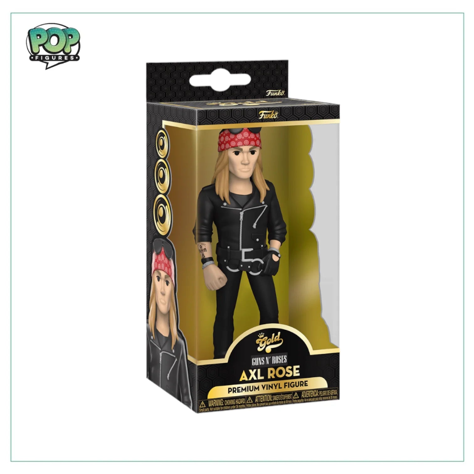 Axl Rose - Rocks - Funko Gold Premium Vinyl Figure - Chance of Chase