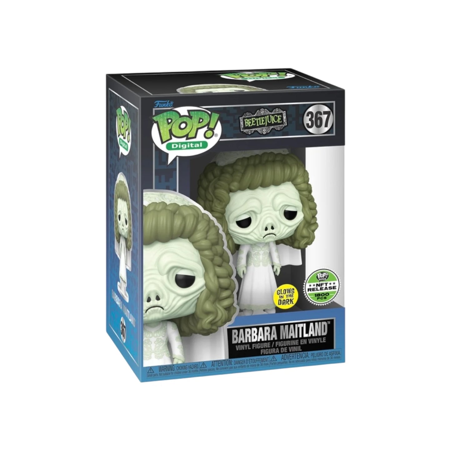 Barbara Maitland #367 (Glows in the Dark) Funko Pop! - Beetlejuice - NFT Release Exclusive LE1800 Pcs