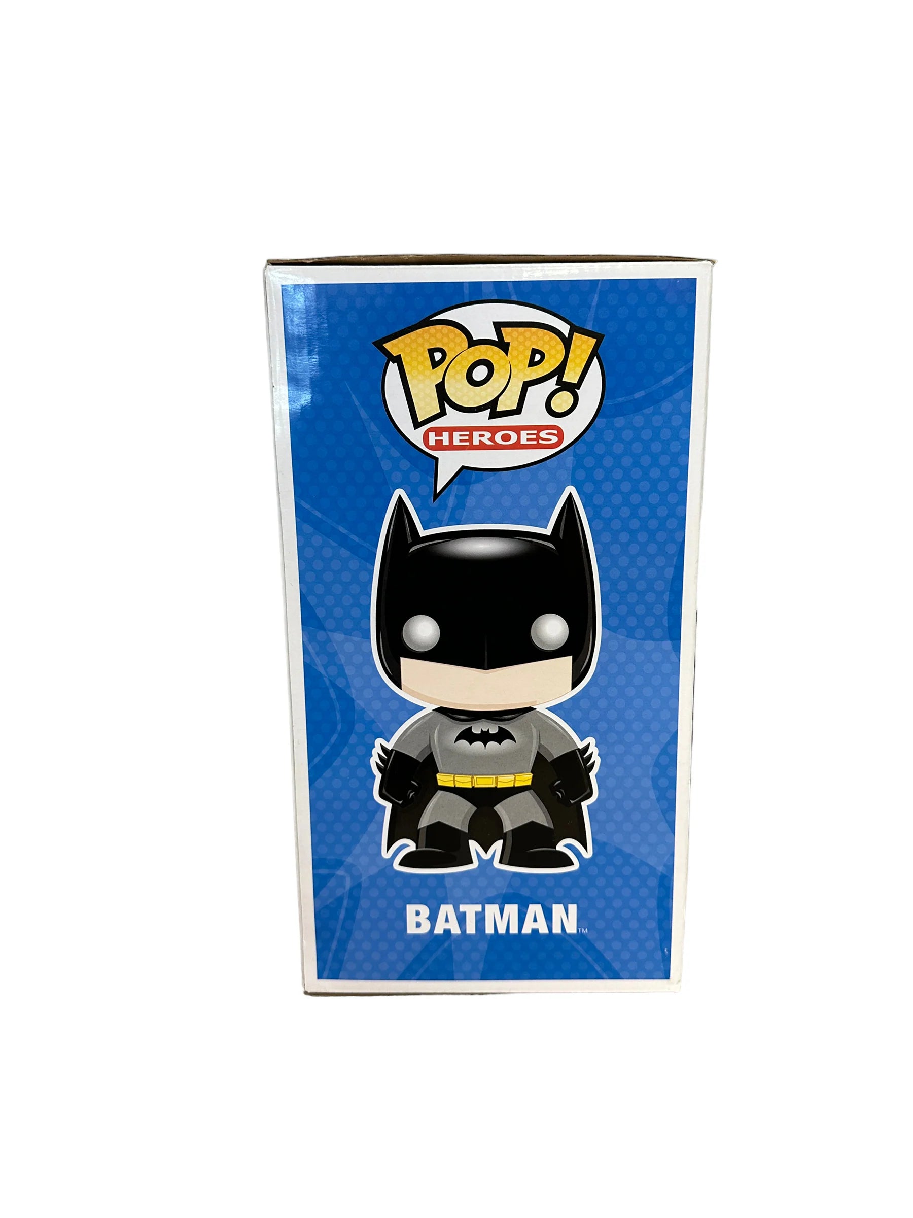 Batman (Blue Chase) 9\\ Funko Pop! - DC Universe - 2012 Pop! - Condition 8\\/10"