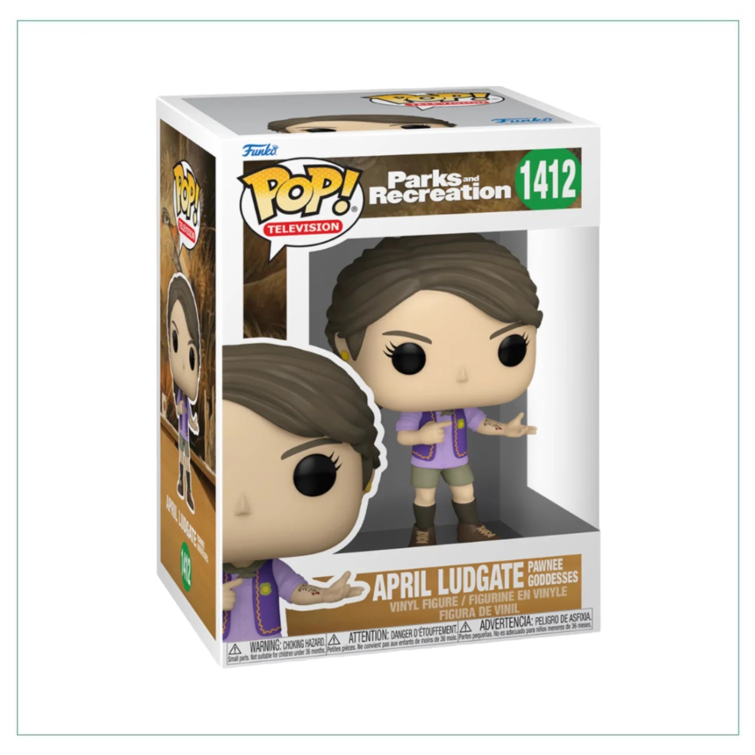 April Ludgate (Pawnee Goodesses) #1412 Funko Pop! - Parks \\u0026 Recreation