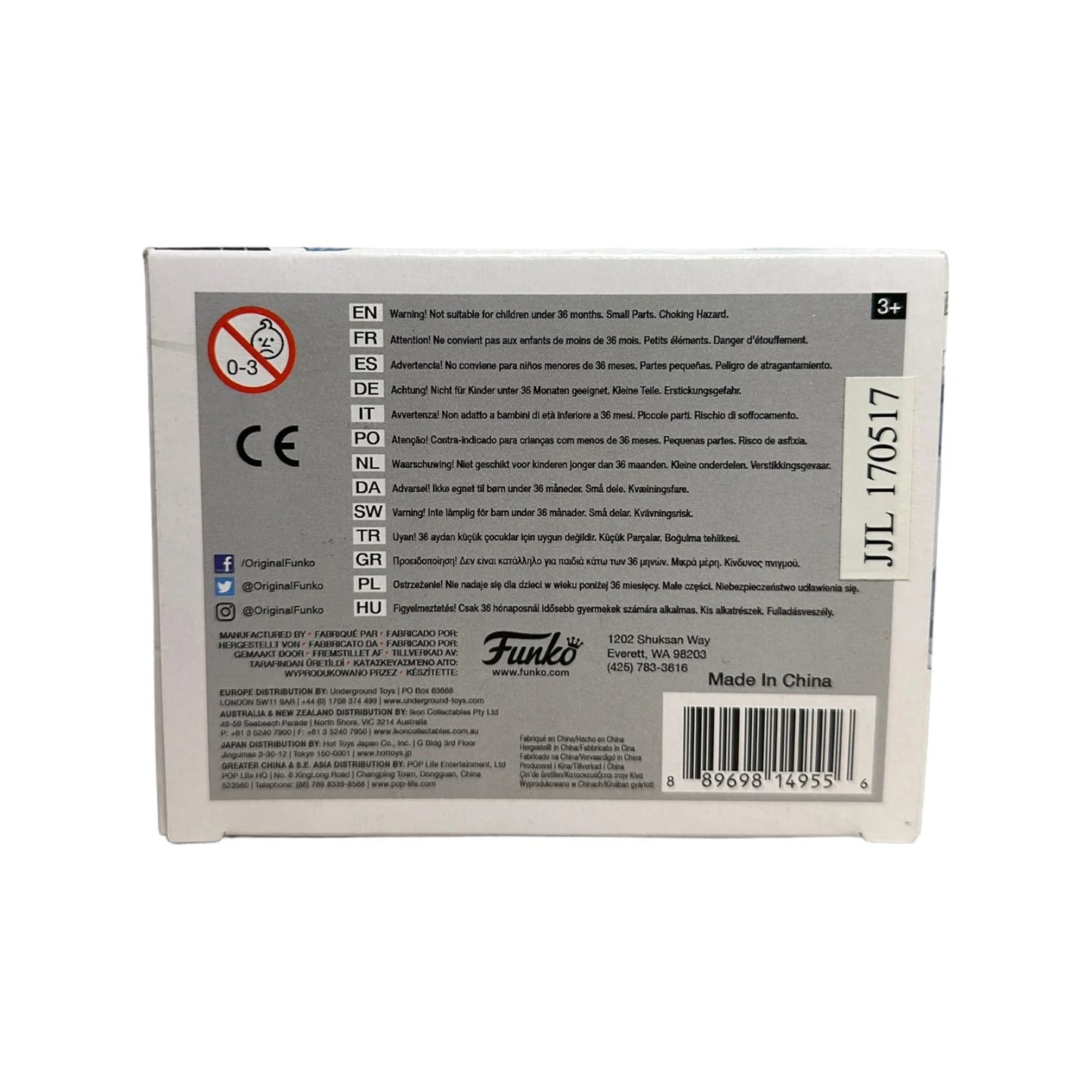 White Walker Conan #12 Funko Pop! - Conan - Condition 8.75\/10