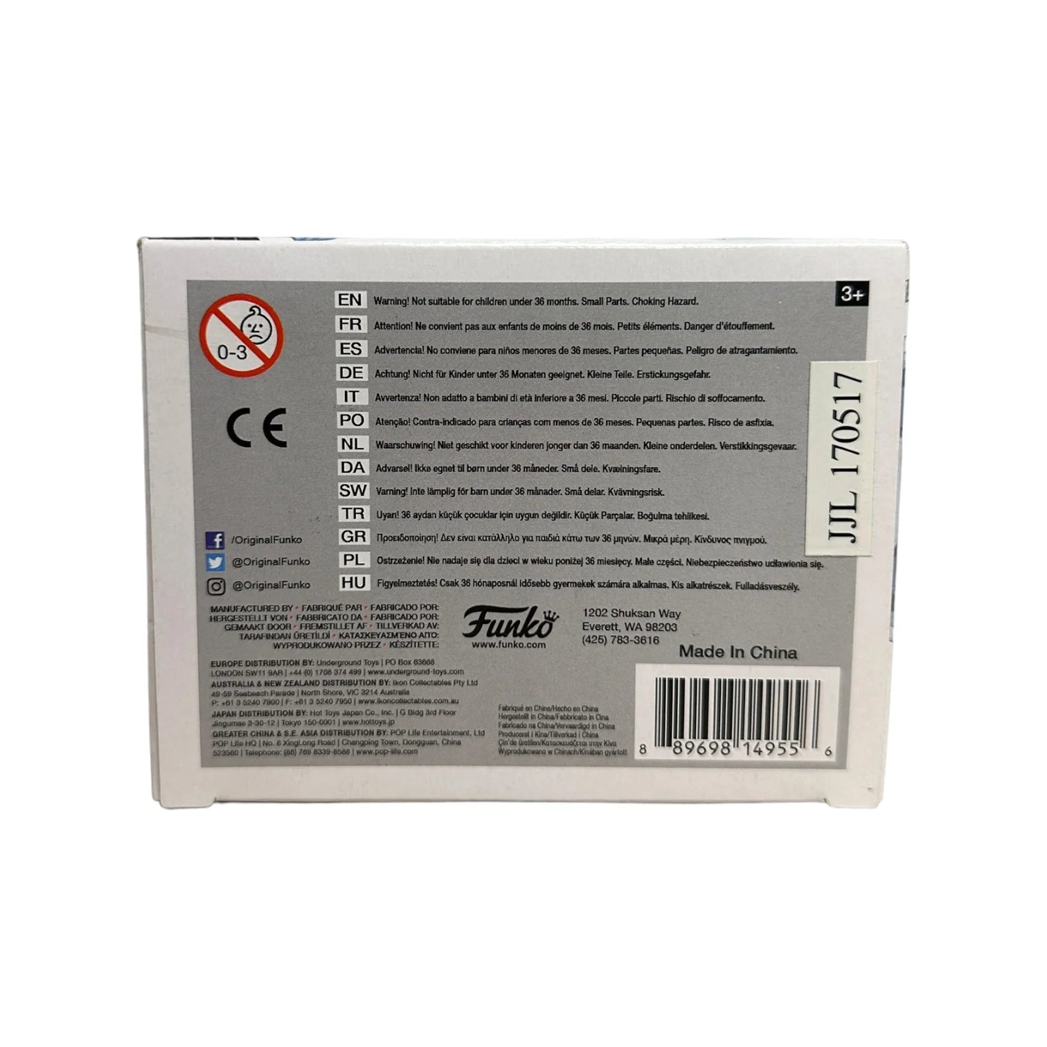 White Walker Conan #12 Funko Pop! - Conan - Condition 8.75\/10